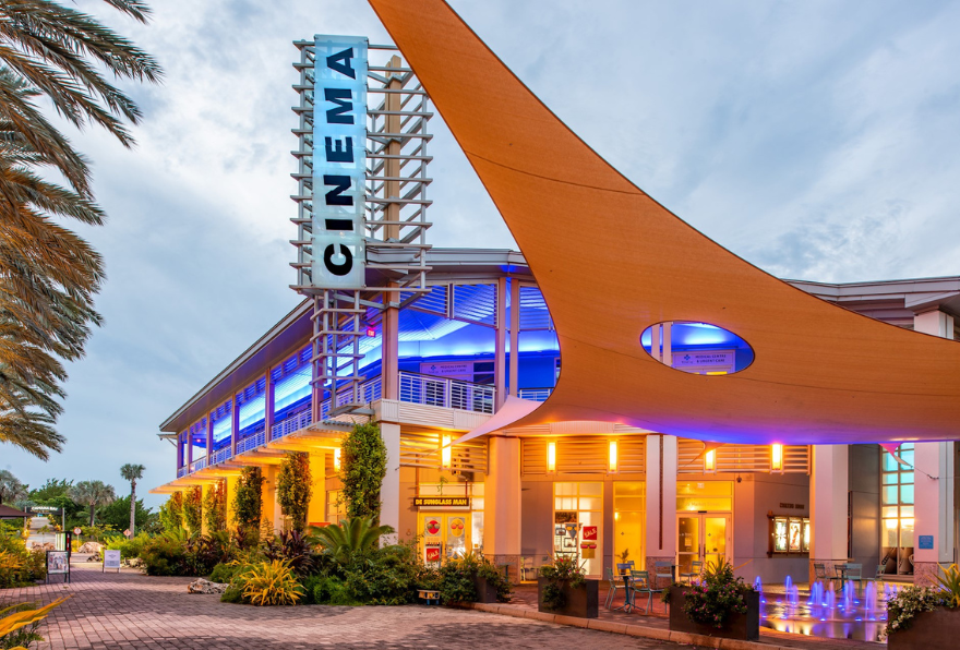Camana Bay Cinema Grand Cayman, offering luxury seating and entertainment