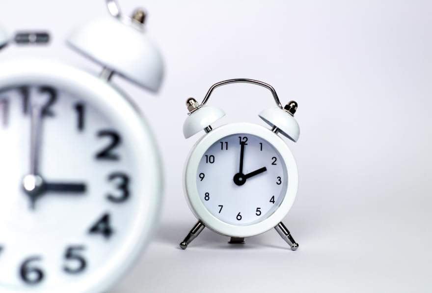 Clock representing time management for the Cayman Islands cruise ship schedule