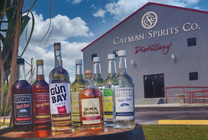Cayman Spirits Co. distillery, featuring Caribbean rums, is one of the top things to do in Cayman.
