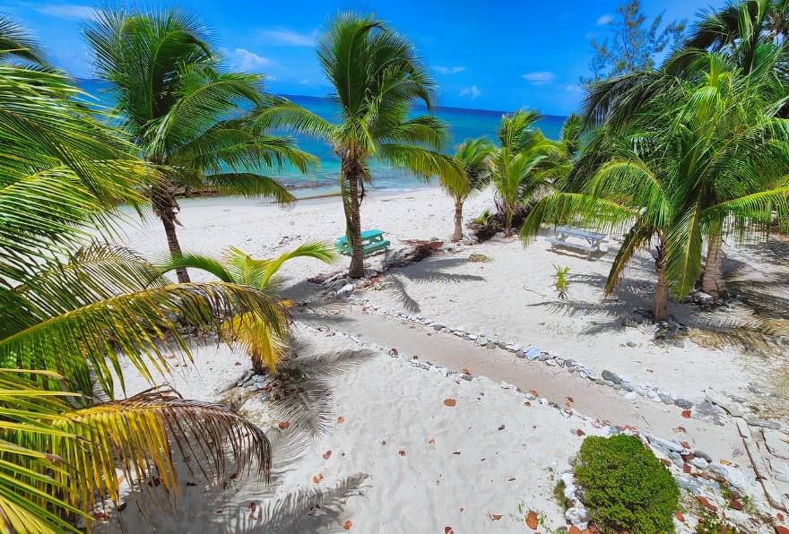 South Sound Public Beach, offering paddleboarding, kayaking, and beachcombing near George Town, Grand Cayman