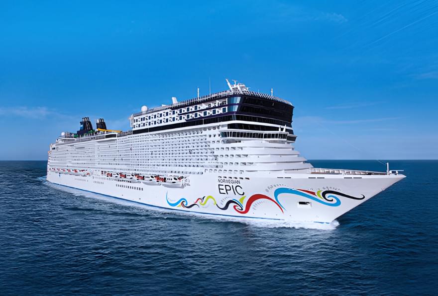Norwegian Cruise Line ship, featuring diverse Norwegian cruise excursions in Grand Cayman