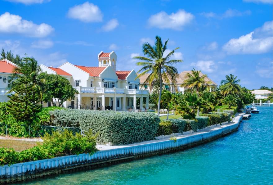 Waterfront vacation home showcasing luxury, perfect for a relaxing getaway
