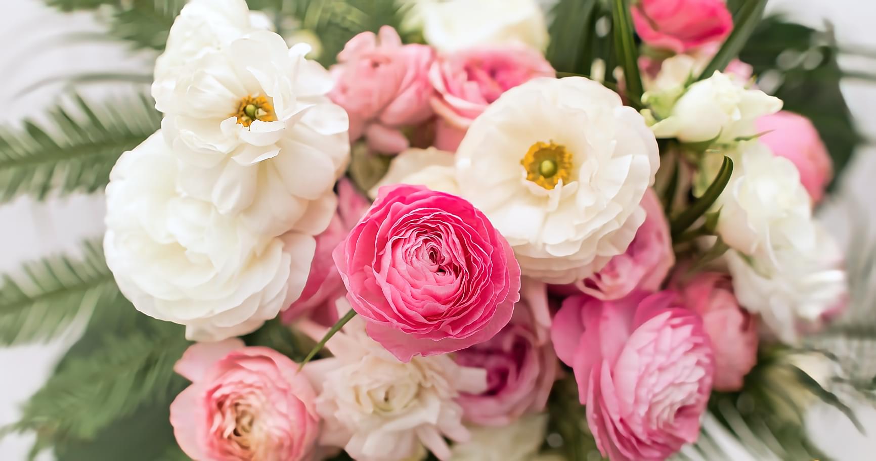 Vibrant floral arrangement showcasing decor for a stunning wedding ceremony