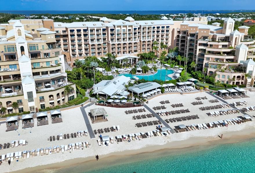 Luxurious Ritz-Carlton resort near Camana Bay, offering premium amenities