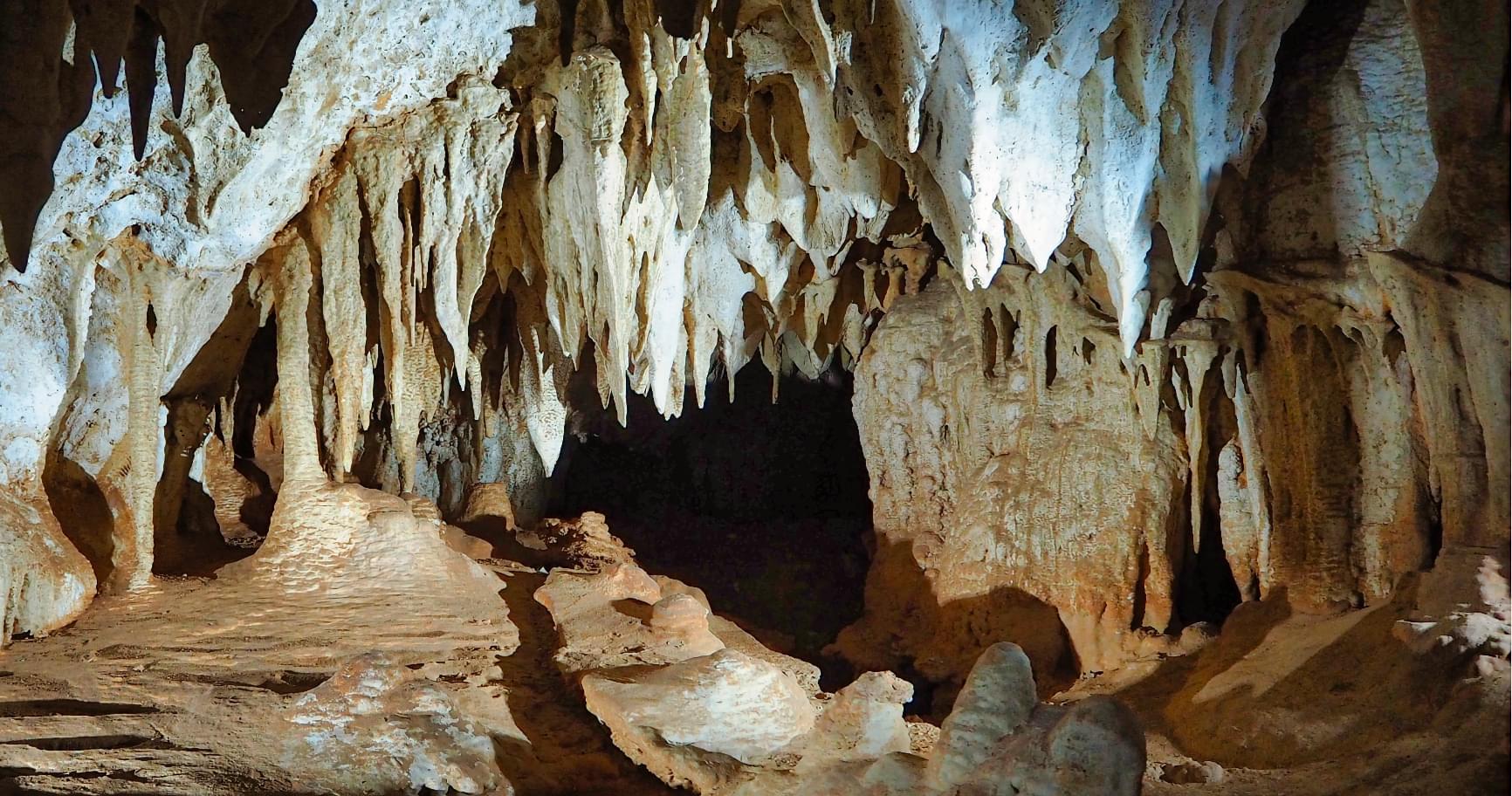 Stunning stalactites and stalagmites at Cayman Crystal Caves showcase Cayman Island tourist attractions